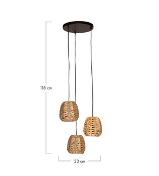 Ceiling light waterhyacinth 30x30x18cm