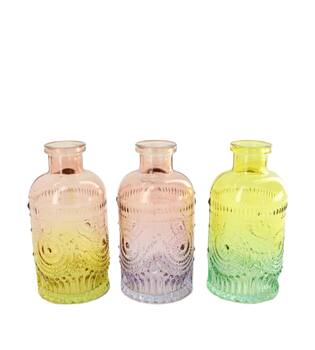 Bottle glass 6.8x6.8x12.5cm C/3
