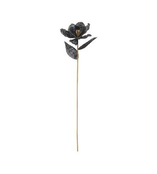 Flower magnolia jute 76x10x10cm
