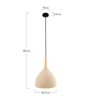 Ceiling light felt 20.5x20.5x20cm