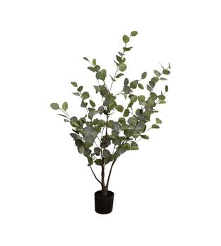 Tree eucalyptus artificial 55x55x120cm - Green