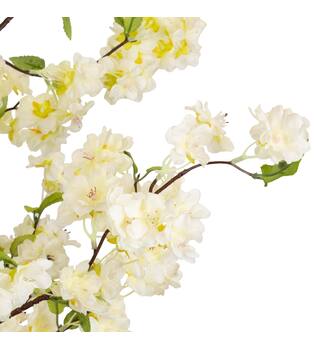 Tree peach blossom artificial 100x80x200cm - White