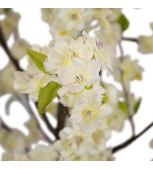 Tree peach blossom artificial 100x80x200cm - White
