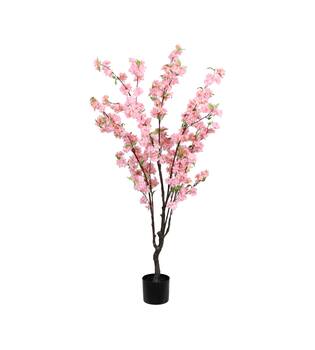 Tree peach blossom artificial 70x60x145cm - Pink