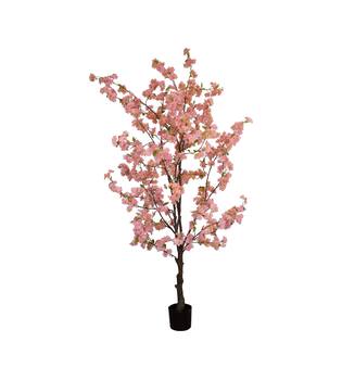 Tree peach blossom artificial 100x80x200cm - Pink