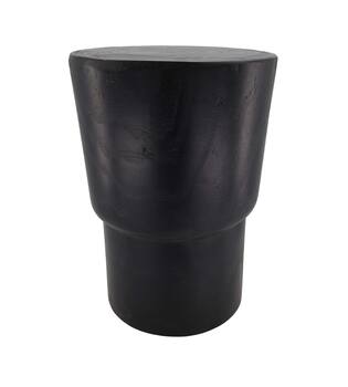 Side table round paulownia wood 28x28x38cm