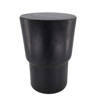 Side table round paulownia wood 28x28x38cm