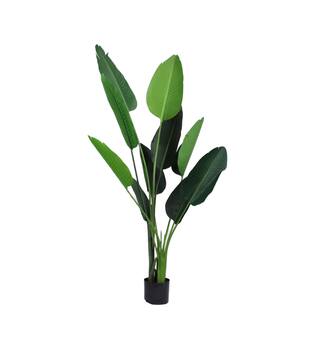 Plant strelitzia artificial 90x80x155cm - Green