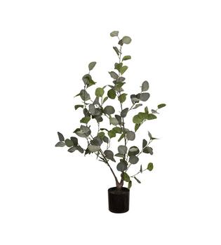 Tree eucalyptus artificial 55x55x95cm - Green