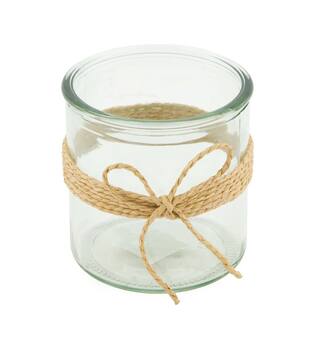 Tealight holder glass 10x10x10cm
