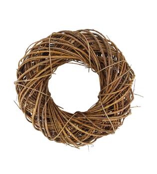 Wreath willow wood 38x10x38cm - Natural