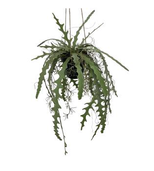 Plant hanging fern artificial 45x45x110cm - Green