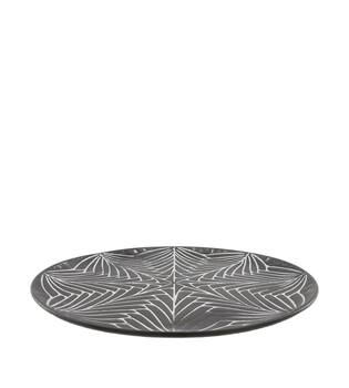 Tray round metal 58.5x58.5x2.3cm