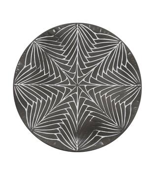 Tray round metal 58.5x58.5x2.3cm