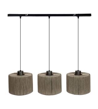 Ceiling light jute 100x28x130cm