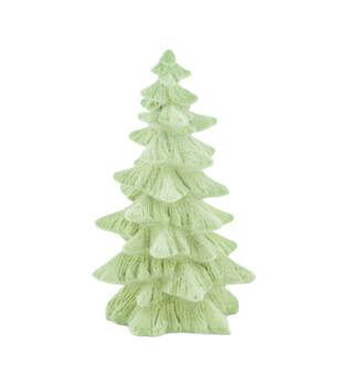 Tree polyresin 10x8.5x15.5cm - Green