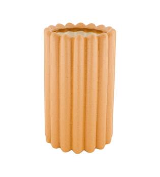Vase ceramic 15.5x15.5x25.5cm - Orange