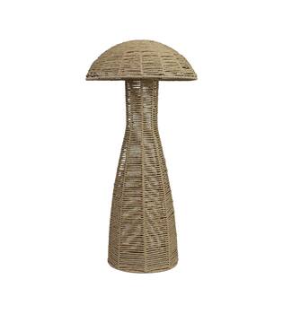 Mushroom paper rope 38x38x78cm - Natural