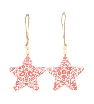 Hanger star cotton 14x4x18cm A/2