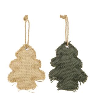 Hanger tree jute 16x4x21cm C/2