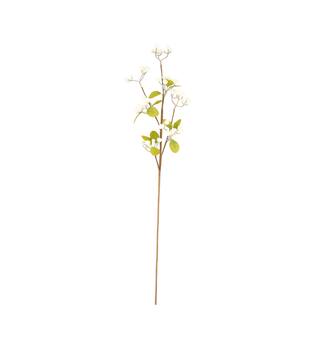 Branch berries artificial 77x25x3cm - White