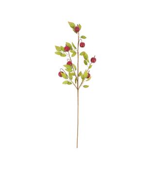 Branch apple artificial 77x30x5cm - Red