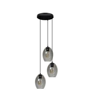 Ceiling light glass 39x36x130cm
