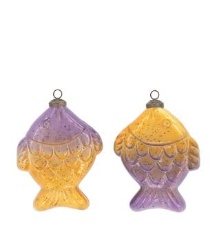 Hanger fish glass 12.5x2.5x10cm C/2