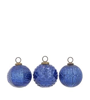 Bauble glass 10x10x10cm A/3