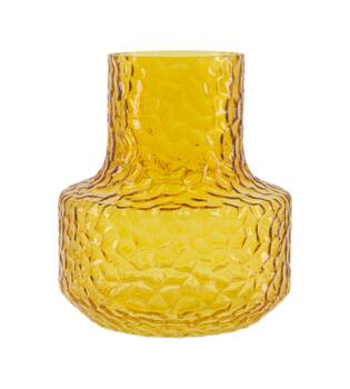 Vase glass 15x15x18cm