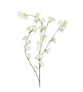 Branch blossom artificial 25x25x140cm - White