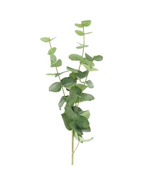 Branch eucalyptus spiral real touch artificial 78x20x10cm - Green