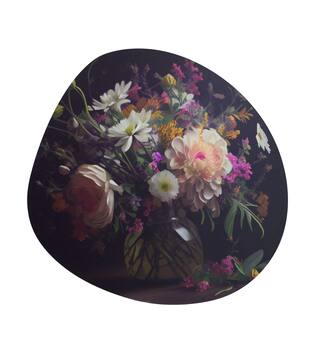 Wall art mdf 78x2.3x78cm