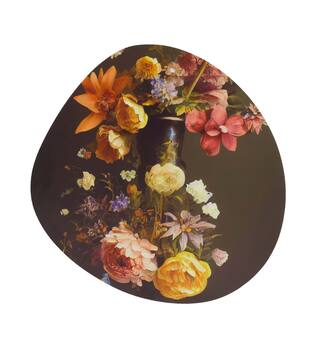 Wall art mdf 38x2.3x38cm