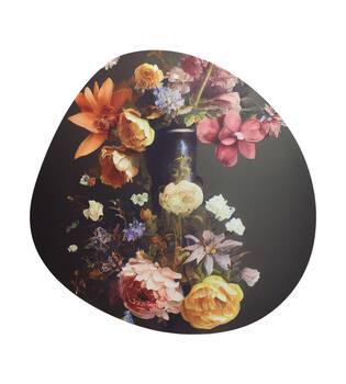 Wall art mdf 78x2.3x78cm