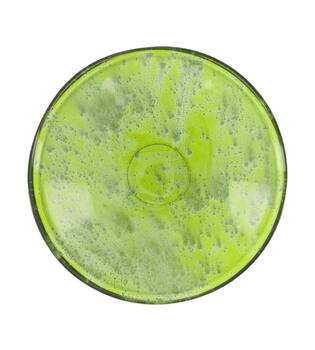 Plate recycled glass 25x25x2cm