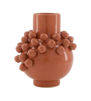 Vase porcelain 16.4x14.8x19.3cm
