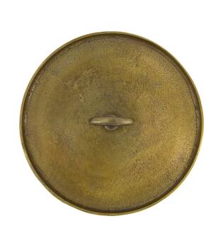 Etagiere round aluminium 1 layer 30x30x15cm