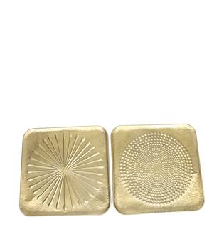 Wall art metal 58x1.8x58cm A/2