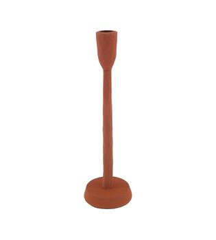 Candle holder aluminium 9x9x30.5cm