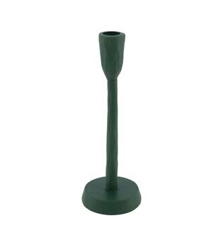 Candle holder aluminium 9x9x25.5cm