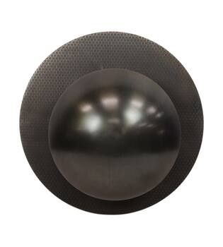 Wall light with etching aluminium 35x35x18cm