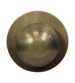 Wall light with etching aluminium 35x35x18cm