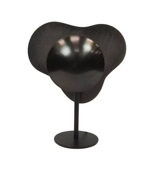 Table lamp with etching aluminium 33x15x40cm