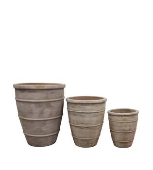 Planter terracotta 50x50x60cm S/3