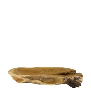 Bowl teak wood 58x18x8cm - Natural