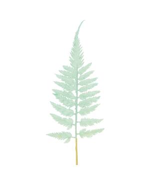 Leaf fern artificial 77x17x2cm - Blue