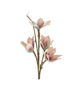 Flower magnolia jute 77x30x10cm