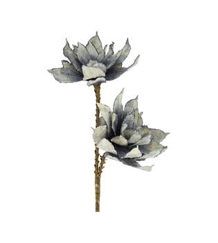 Flower magnolia jute 77x30x10cm