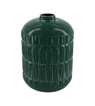 Vase metal 18.5x18.5x26.5cm